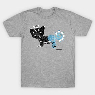 blue king mexican tiger ecopop T-Shirt